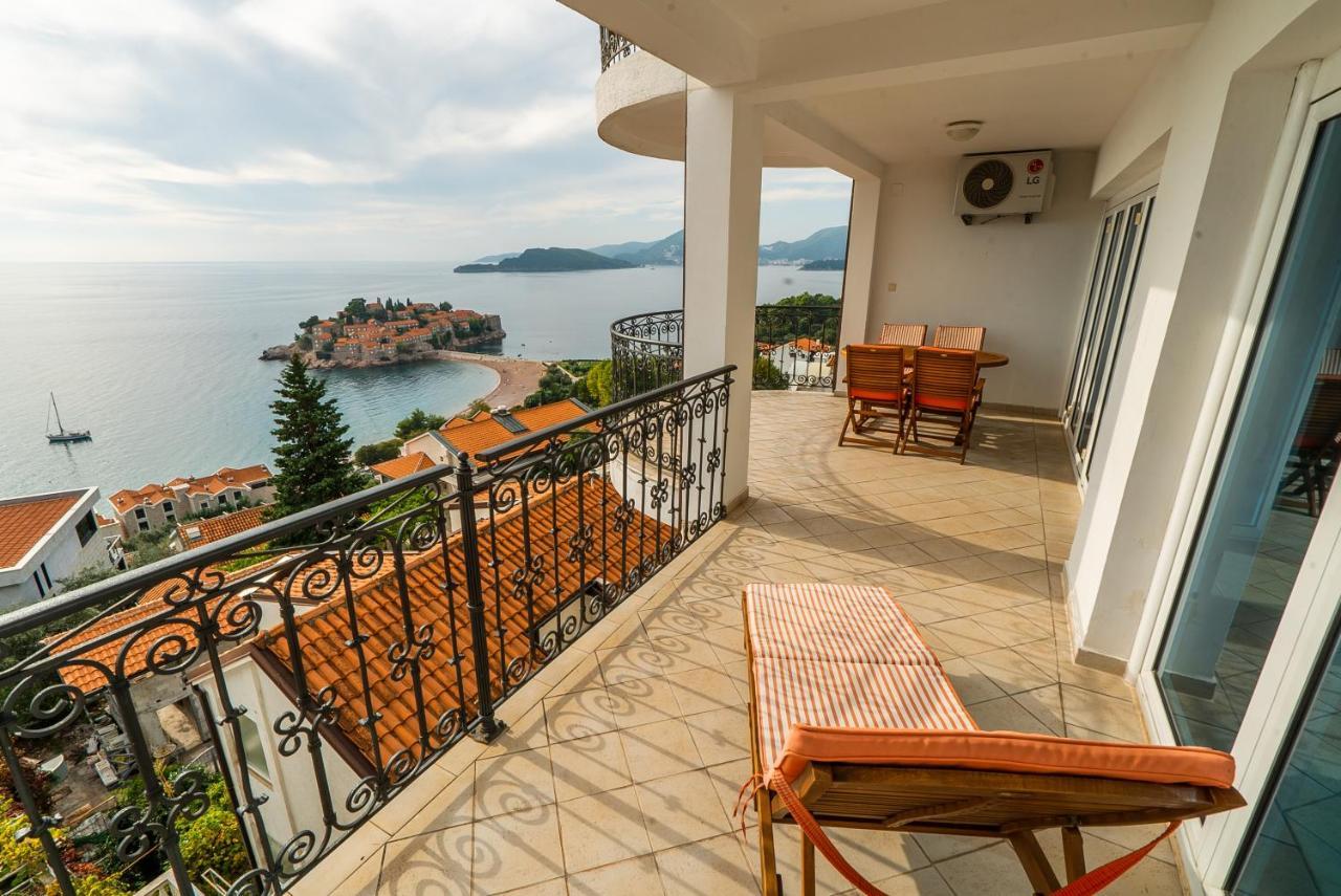 Villa Edelweiss Sveti Stefan Exterior foto